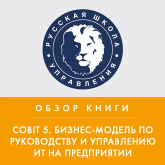 Обзор книги «Cobit 5. Бизнес-модель по руководству и управлению ИТ на предприятии» - Алексей Медников