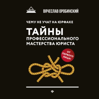 Чему не учат на юрфаке. Тайны профессионального мастерства юриста - Вячеслав Оробинский