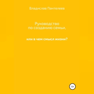 Руководство по созданию семьи, или В чем смысл жизни? - Владислав Львович Пантелеев