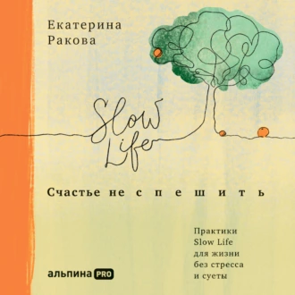 Счастье не спешить. Практики Slow Life для жизни без стресса и суеты - Екатерина Ракова