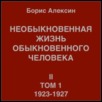 Необыкновенная жизнь обыкновенного человека. Книга 2, том 1 — Борис Яковлевич Алексин