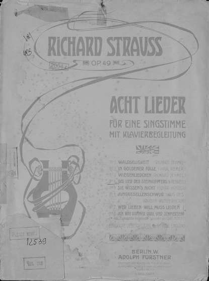 Рихард Штраус — Das Lied des Steinklopfers