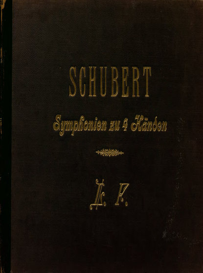 Франц Петер Шуберт — Symphonien von Franz Schubert