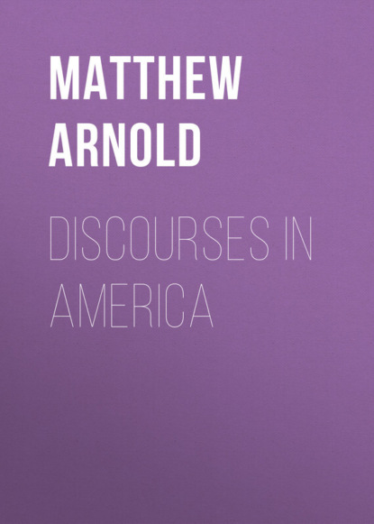 Discourses in America (Arnold Matthew). 