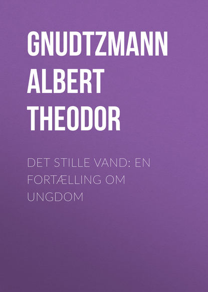 Det stille Vand: En Fortælling om Ungdom (Gnudtzmann Albert Theodor). 