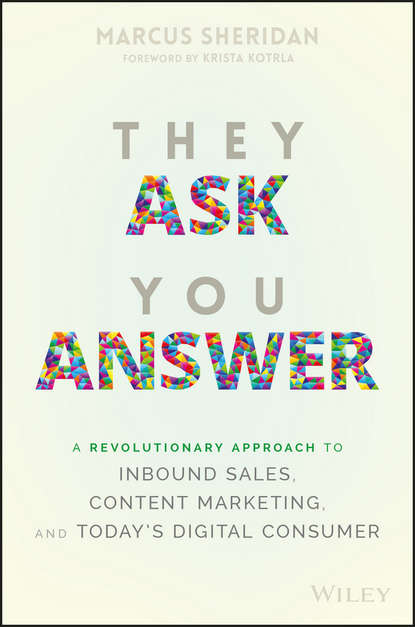 Marcus  Sheridan - They Ask You Answer. A Revolutionary Approach to Inbound Sales, Content Marketing, and Today's Digital Consumer