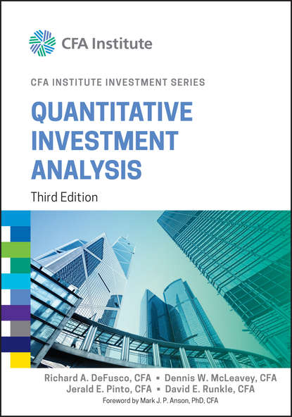 Quantitative Investment Analysis - Jerald Pinto E.