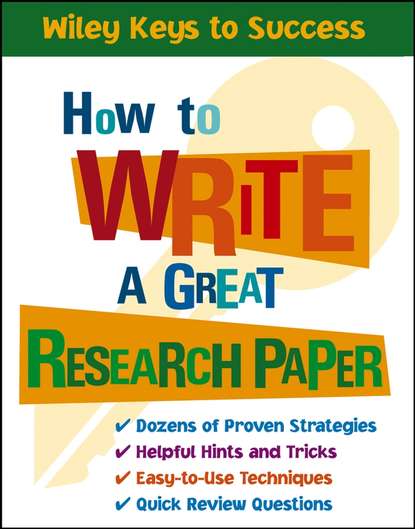 Beverly  Chin - How to Write a Great Research Paper