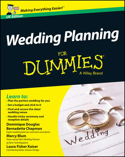 Wedding Planning For Dummies (Douglas Dominique). 