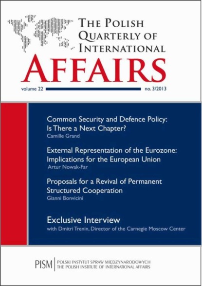 

The Polish Quarterly of International Affairs 3/2013