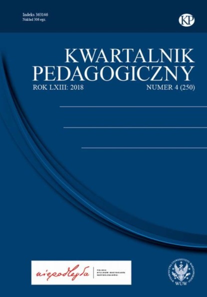 

Kwartalnik Pedagogiczny 2018/4 (250)