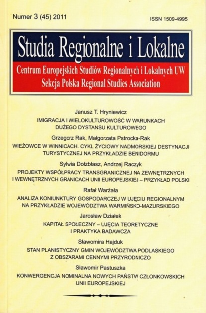 

Studia Regionalne i Lokalne nr 3(45)/2011