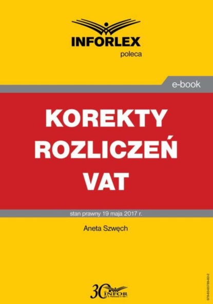 Aneta Szwęch - Korekty rozliczeń VAT