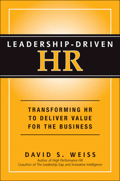 Leadership-Driven HR (David Weiss S.). 