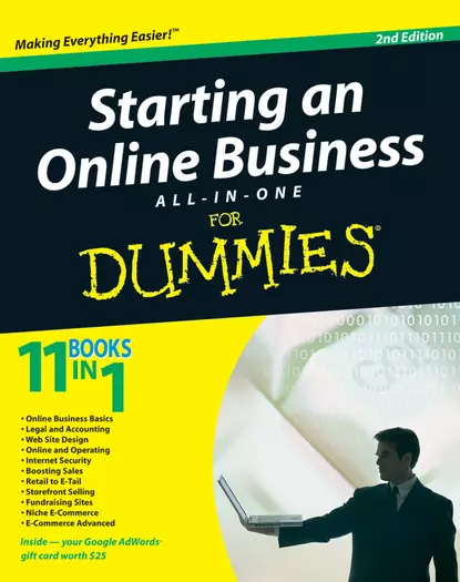 Обложка книги Starting an Online Business All-in-One Desk Reference For Dummies, Joel  Elad