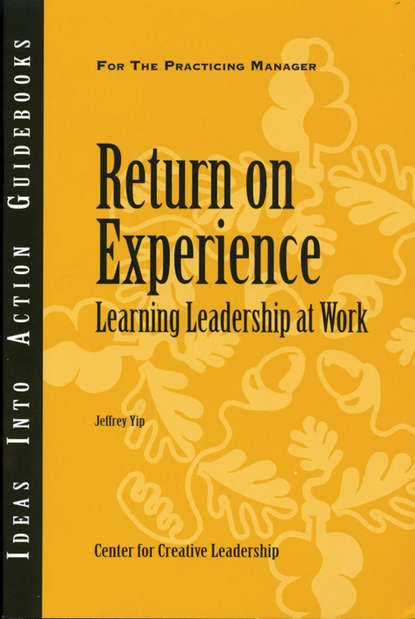 Return on Experience (Jeffrey  Yip). 