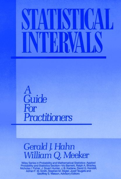 Gerald J. Hahn - Statistical Intervals