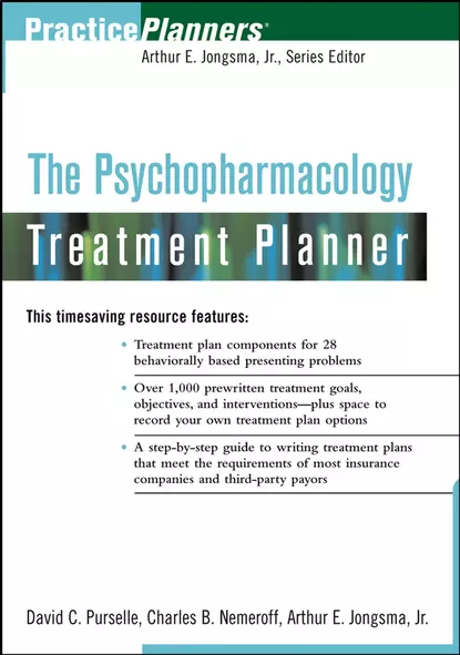 Обложка книги The Psychopharmacology Treatment Planner, Arthur E. Jongsma