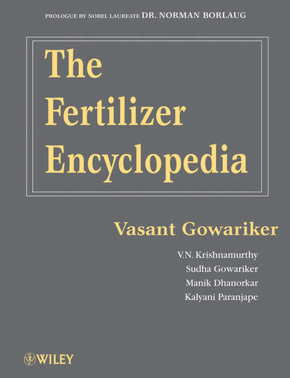 Vasant  Gowariker - The Fertilizer Encyclopedia