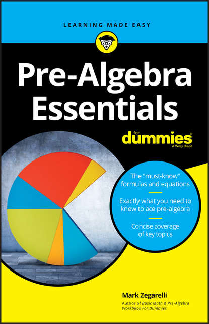 Mark  Zegarelli - Pre-Algebra Essentials For Dummies
