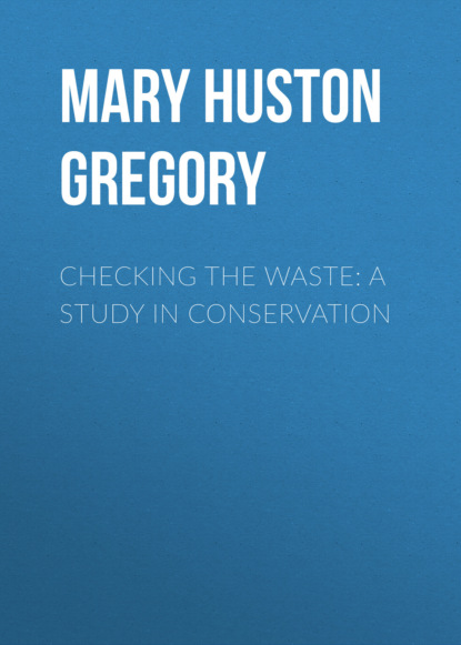 

Checking the Waste: A Study in Conservation