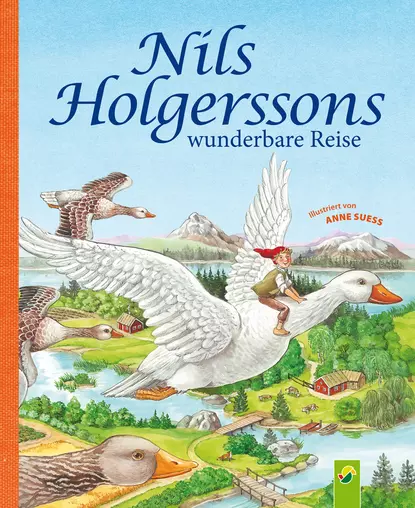 Обложка книги Nils Holgerssons wunderbare Reise, Сельма Лагерлёф