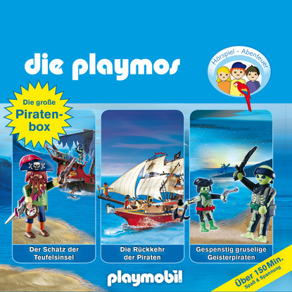 Die Playmos - Das Original Playmobil H?rspiel, Die gro?e Piraten-Box, Folgen 1, 16, 22