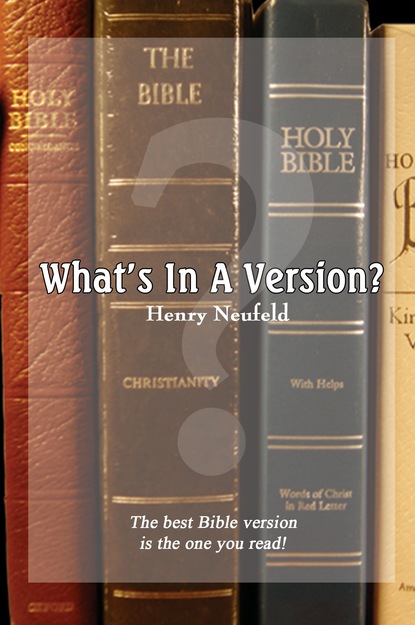 Henry E Neufeld - What's in a Version?