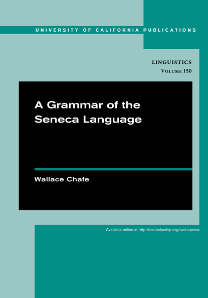 

A Grammar of the Seneca Language