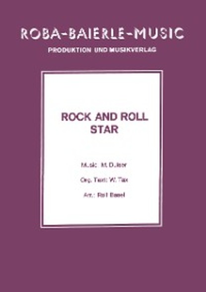 Rolf Basel - Rock And Roll Star