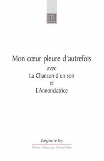 

Mon Coeur Pleure D'Autrefois