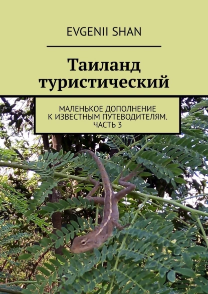 Обложка книги Таиланд туристический. Маленькое дополнение к известным путеводителям. Часть 3, Evgenii Shan