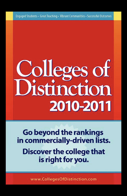 

Colleges of Distinction 2010 - 2011 Guide