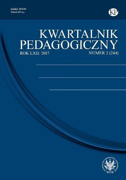 

Kwartalnik Pedagogiczny 2017/2 (244)