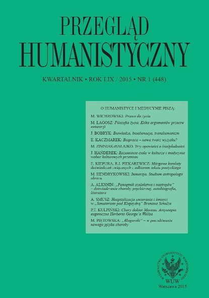 

Przegląd Humanistyczny 2015/1 (448)