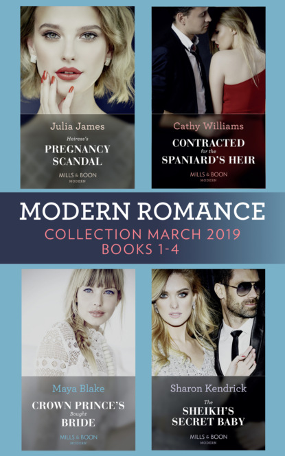 Julia James — Modern Romance March 2019 Books 1-4