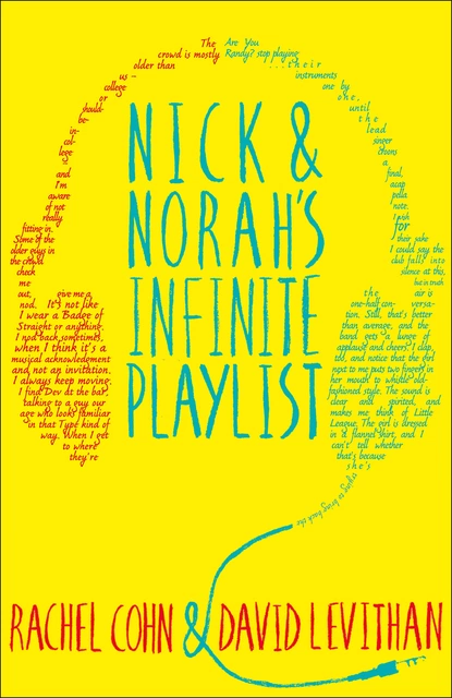 Обложка книги Nick and Norah's Infinite Playlist, Дэвид Левитан