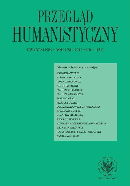

Przegląd Humanistyczny 2017/1 (456)