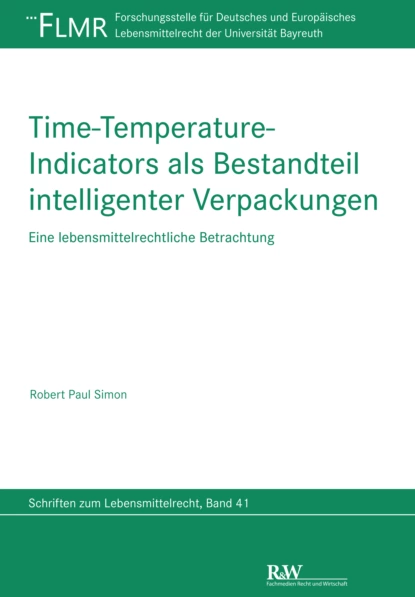 Обложка книги Time-Temperature-Indicators als Bestandteil intelligenter Verpackungen, obert Paul Simon