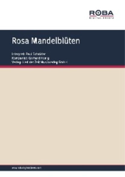 Gerhard Honig - Rosa Mandelblüten