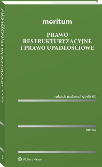 

MERITUM Prawo restrukturyzacyjne i prawo upadłościowe