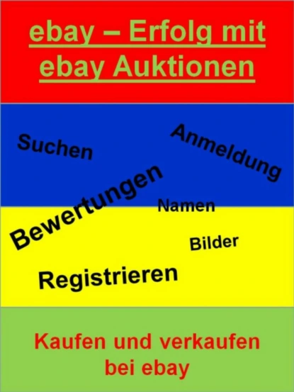 Обложка книги ebay - Erfolg mit ebay Auktionen, Dr. Meinhard Mang