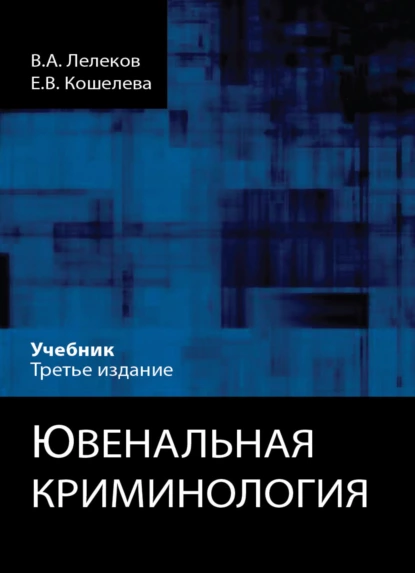 Обложка книги Ювенальная криминология, В. А. Лелеков