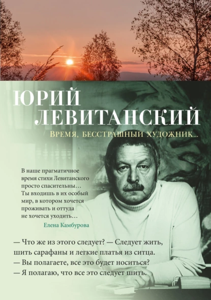 Обложка книги Время, бесстрашный художник…, Юрий Левитанский