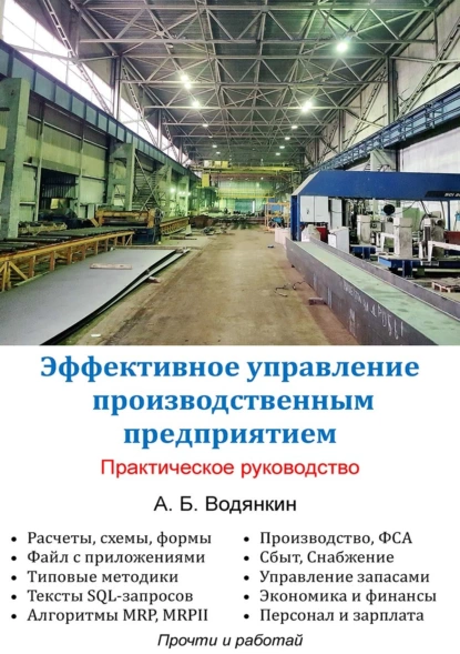 Обложка книги Эффективное управление производственным предприятием. Практическое руководство, Александр Борисович Водянкин