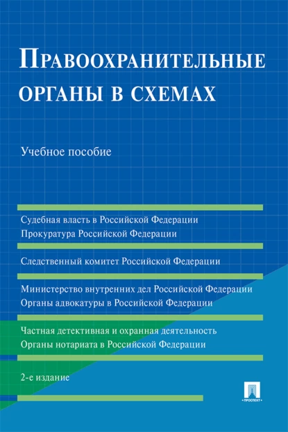 Обложка книги Правоохранительные органы в схемах, Г. В. Станкевич