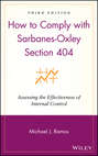 How to Comply with Sarbanes-Oxley Section 404