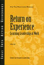 Return on Experience