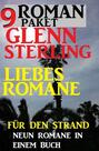 Roman Paket 9 Glenn Stirling Liebesromane für den Strand