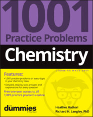 Chemistry: 1001 Practice Problems For Dummies (+ Free Online Practice)